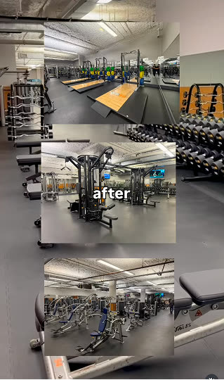 Club16 renovation reel on Instagram
