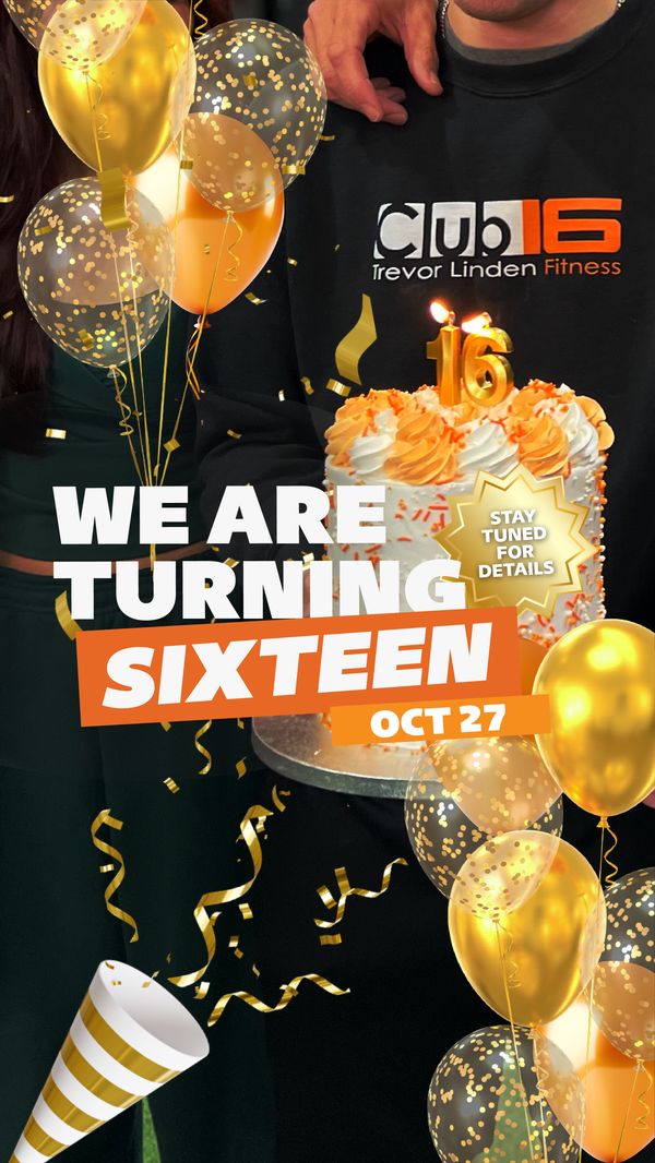 We are turning sixteen