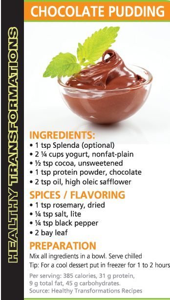 Chocolate Pudding