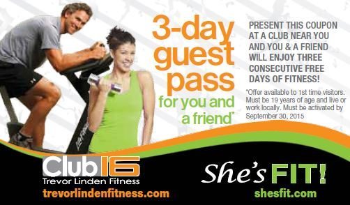 3 day guest pass