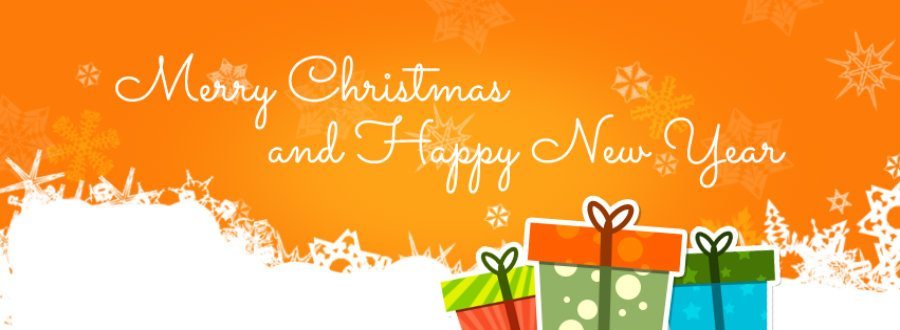 Merry Christmas And Happy New Year - Banner