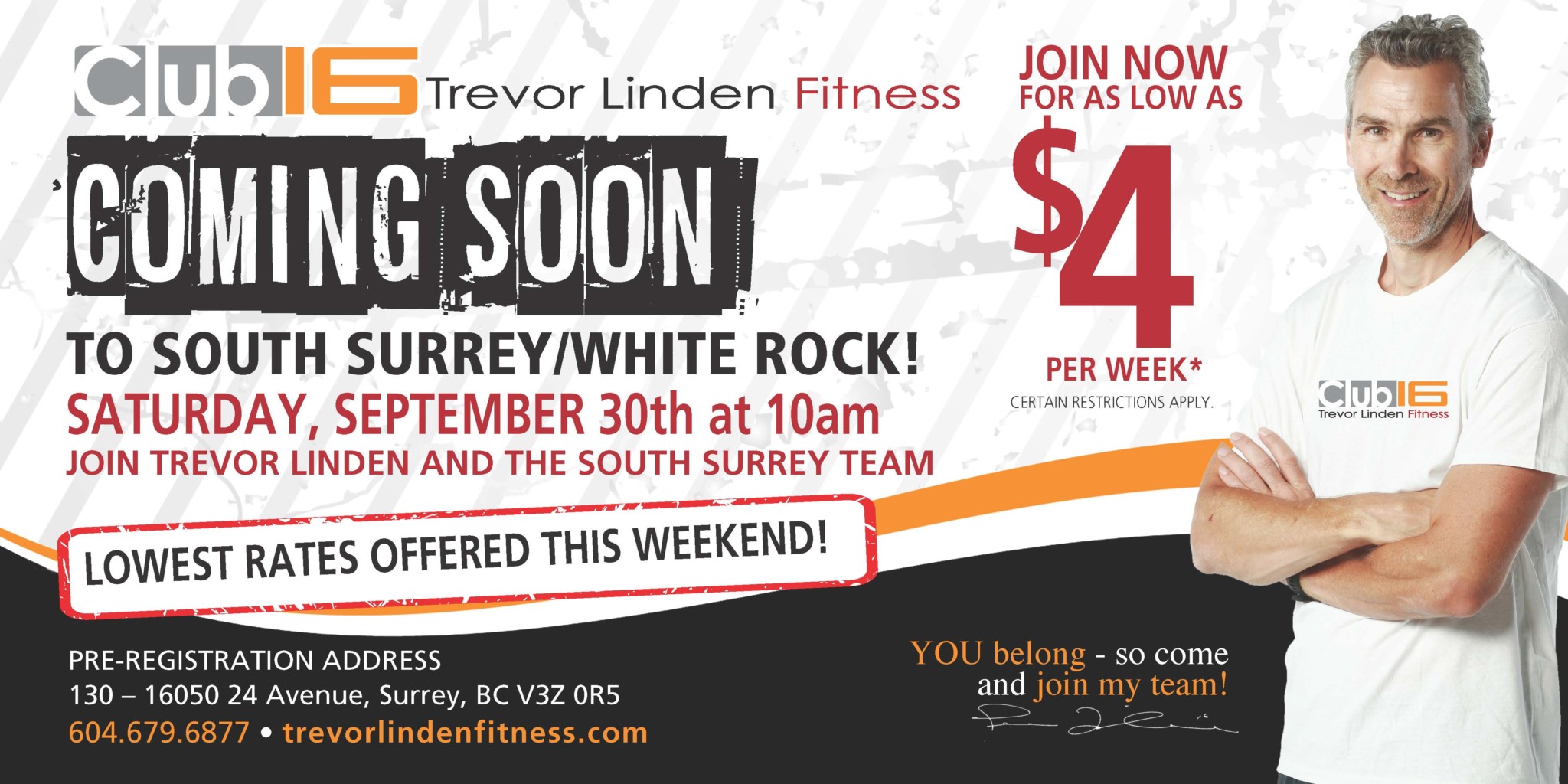 Trevor Linden Events